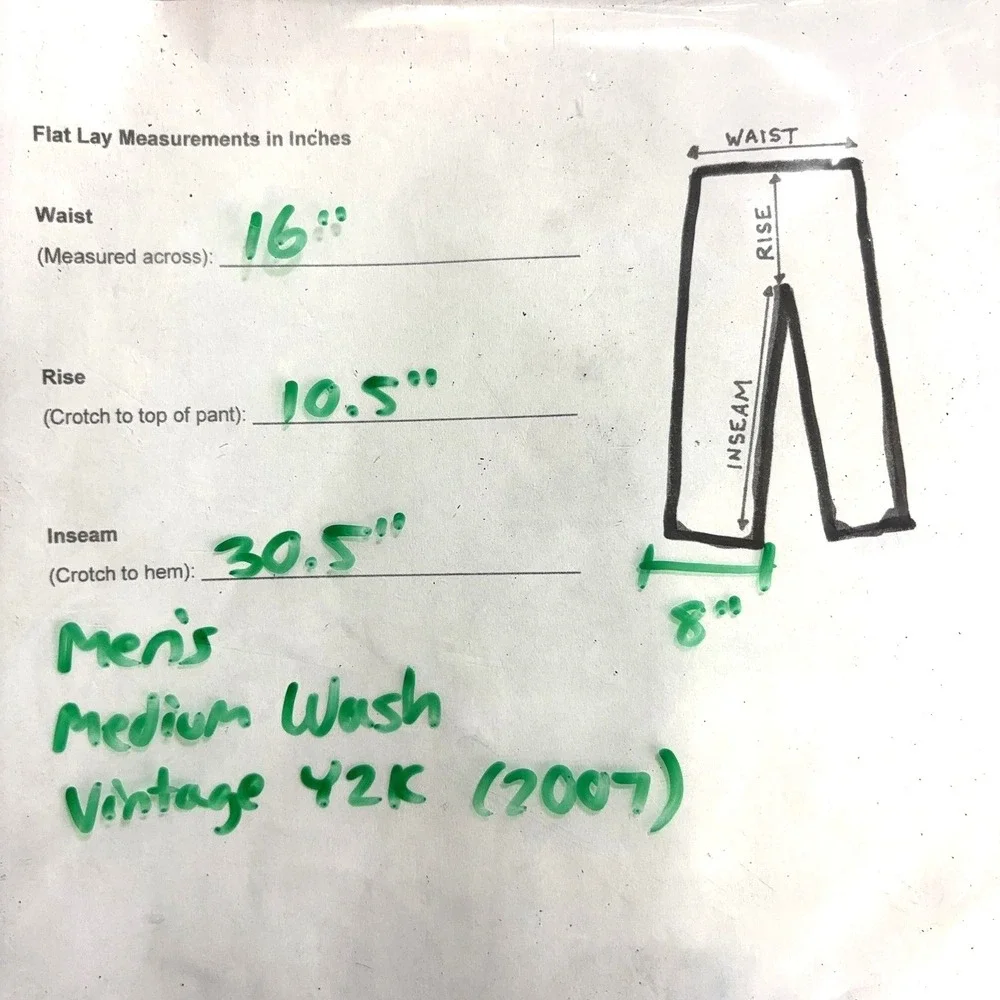 NWT Vintage Y2K Levis 505 Jeans Mens 32x30 Medium Wash Regular Fit Straight 2007
